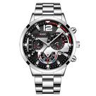 Relógio de Pulso Masculino Pulseira Aço Inox VIKABO Relógio de Pulso Masculino Pulseira Aço Inox VIKABO