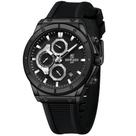 Relógio De Pulso Masculino Quartzo Luminoso Pulseira de Silicone Impermeavel
