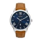 Relógio de Pulso Original Technos em Aço e Couro Masculino 2115MTXS