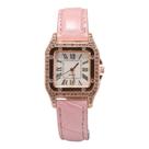 Relógio de Pulso Quartzo Feminino Quadrado Rosa Chiclete Relógio de Pulso Quartzo Feminino Quadrado Rosa Chiclete