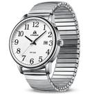 Relógio de quartzo analógico de aço inoxidável LN LENQIN 38 mm para homens Relógio de quartzo analógico de aço inoxidável LN LENQIN 38 mm para homens