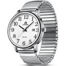Relógio de quartzo analógico LN LENQIN Easy Read à prova d'água de 38 mm para homens