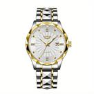 Relógio de Quartzo de Luxo LIGE para Homens & Mulheres - Pulseira de Aço Inoxidável