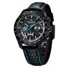 Relógio de Quartzo Design Lunar Masculino Esportivo com Cronógrafo Impermeavel