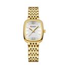 Relógio De Quartzo Feminino À Prova d'Água Com Pulseira De Aço Inoxidável Dourado CURREN 9093, Relógio De Quartzo Feminino À Prova d'Água Com Pulseira De Aço Inoxidável Dourado CURREN 9093,