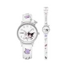 Relógio De Quartzo Kawaii Hello Kitty Kuromi Cinnamoroll Para Meninas, Presente De Aniversário
