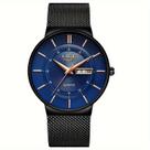 Relógio de Quartzo LIGE com Pulseira de Aço Inoxidável