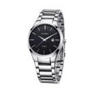Relógio De Quartzo Masculino À Prova d'Água Com Pulseira De Aço Slim CURREN, Relógio De Pulso