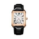 Relógio De Quartzo Masculino À Prova d'Água Com Pulseira De Couro CHENXI 8216, Mostrador Quadrado
