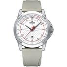 Relógio de Quartzo Masculino Casual Pulseira de Silicone Impermeavel