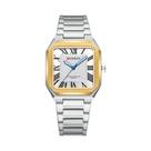 Relógio De Quartzo Masculino Com Números Romanos Luminosos, Pulseira De Aço Inoxidável, Relógio De