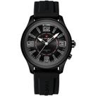 Relógio de quartzo masculino mostrador simples casual 30m à prova d'água