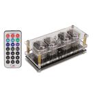 Relógio de tubo Nixie Aoutecen Nixie Tube Clock Função de temporizador RGB