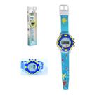 Relógio De Verdade Infantil Pulseira Menino Color C/ Bateria