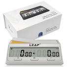 Relógio de xadrez atualizado com temporizador digital do programa LEAP Milk White
