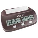 Relógio de xadrez LEAP 9923, temporizador digital para jogos de tabuleiro