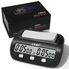 Relógio de xadrez, temporizador digital LEAP 9923 com bônus de tempo e atraso