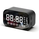 Relógio Despertador Caixa De Som Bluetooth Rádio Fm Digital