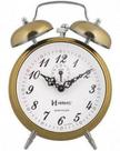Relogio Despertador Herweg 2380 208 Dourado Picoteado