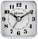 Relogio despertador herweg 2504-021 branco
