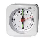 Relógio Despertador Herweg 2510 021 Branco Iluminação Noturna Relógio Despertador Herweg 2510 021 Branco Iluminação Noturna