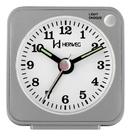 Relogio despertador herweg 2510-024 cinza