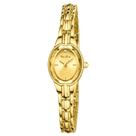 Relógio Diaofendi Vintage Gold Quartz, pulseira feminina de 20 mm