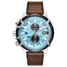 Relógio Diesel Dz4656 GRIFFED MARROM C/AZUL LANÇAMENTO