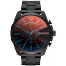 Relógio DIESEL masculino preto cronógrafo DZ4318B1 P2PX Relógio DIESEL masculino preto cronógrafo DZ4318B1 P2PX