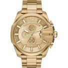 Relógio Diesel Mega Chief DZ4360 Dourado 57mm