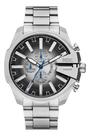 Relógio Diesel Mega Chief Slim Chronograph Dz4686 Prateado Degrade