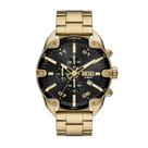 Relógio Diesel Spiked Masculino Dourado DZ4678B1 P2KX