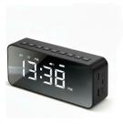 Relógio Digital Bluetooth Espelhado Led Rádio Fm Usb Micro SD Relógio Digital Bluetooth Espelhado Led Rádio Fm Usb Micro SD