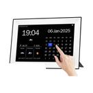 Relógio Digital Com Tela Touch De 10.1 Polegadas, Calendário, Previsão Do Tempo WIFI E Lembrete De Relógio Digital Com Tela Touch De 10.1 Polegadas, Calendário, Previsão Do Tempo WIFI E Lembrete De