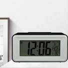 Relógio Digital De Mesa Led Sensor De Toque Alarme