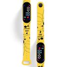 Relógio Digital do Pikachu Led Infantil à Prova D 'água Pokémon