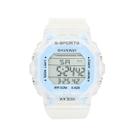 Relógio Digital FEM Azul Transparente WR50M LED - Tudo em Caixa
