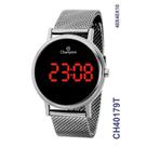 Relógio Digital Feminino - Champion Led Vermelho - CH40179T