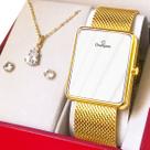 Relógio Digital Feminino Dourado Espelhado Champion Original com 1 ano de garantia