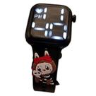 Relógio Digital Infantil Led Colecionável 2 Labubu - Smactudo Relógio Digital Infantil Led Colecionável 2 Labubu - Smactudo