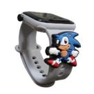 Relógio Digital Infantil SONIC SUPERSTARS Resistente à Água_Cinza - SMACTUDO