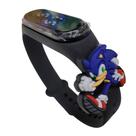 Relógio Digital Infantil Touch Resistente à Água - Sonic Super Herói Anime 1 - Preto - SMACTUDO Relógio Digital Infantil Touch Resistente à Água - Sonic Super Herói Anime 1 - Preto - SMACTUDO