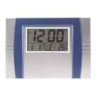 Relógio digital LCD de mesa ou de parede c/alarme despertador temperatura e calendário 6602 Relógio digital LCD de mesa ou de parede c/alarme despertador temperatura e calendário 6602