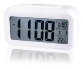 Relógio Digital Lcd Led Despertador Calendário Temperatura