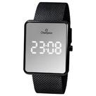 Relógio Digital LED Espelhado Champion Feminino Preto QTZ