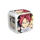Relógio digital LED Fairy Tails Square com função de despertador