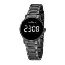 Relogio Digital Led Grafite Rommanel 650184 Cor:Grafite