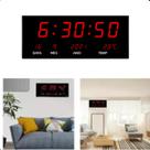 Relógio Digital Led Grande Controle Ginásio
