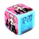 Relógio digital LED Guardians Sweetheart Square com alarme