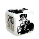 Relógio digital LED Jojos Bizarre Adventure Square 8x8x8cm